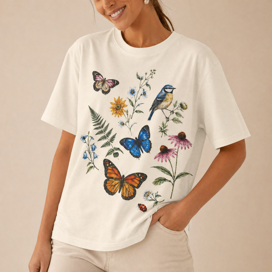 Wild Garden Nature Graphic Tee