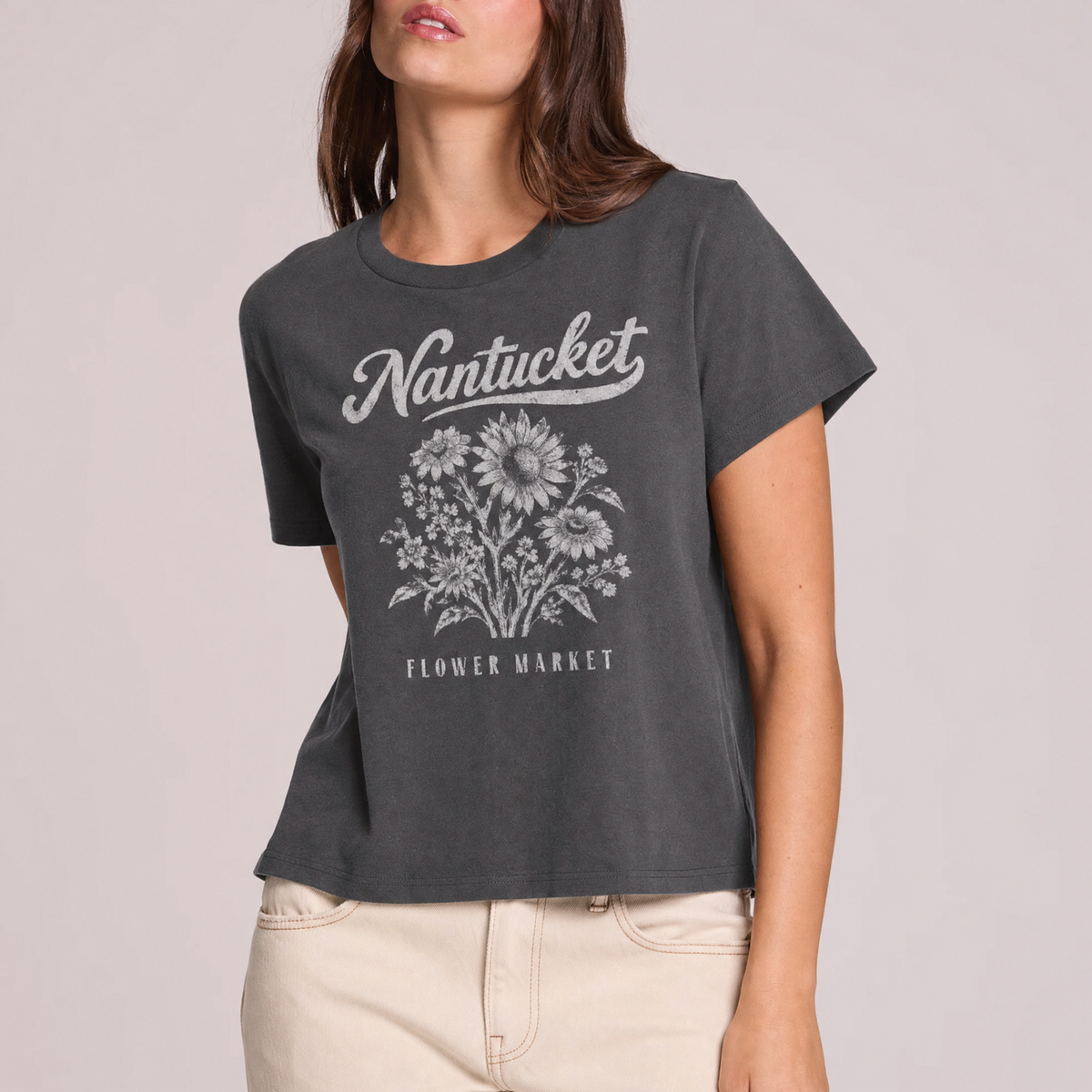 Nantucket Flower Market Graphic Tee
