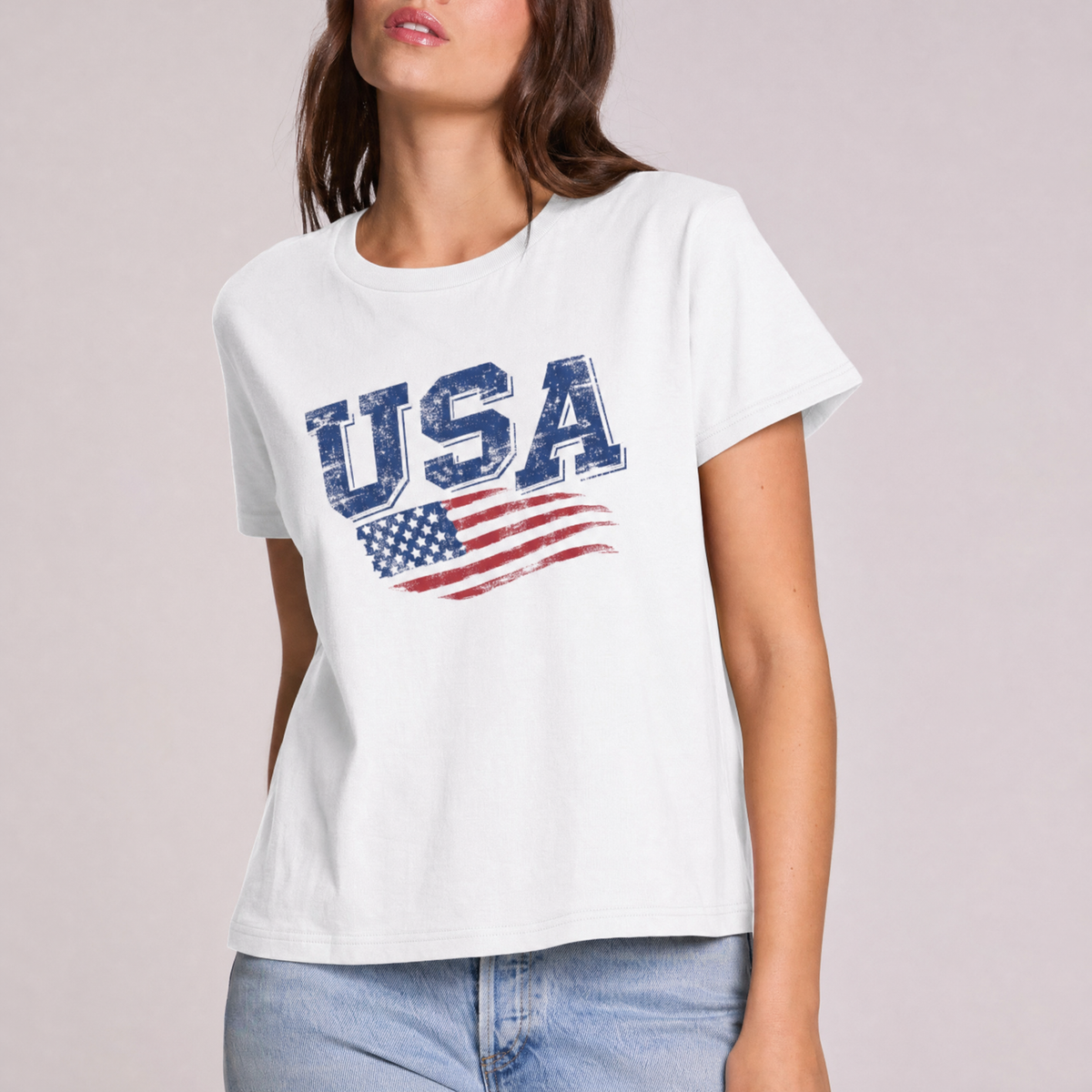 USA Stars & Stripes Graphic Tee