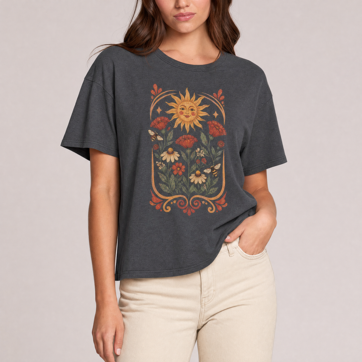 Sun & Wildflowers Graphic Tee