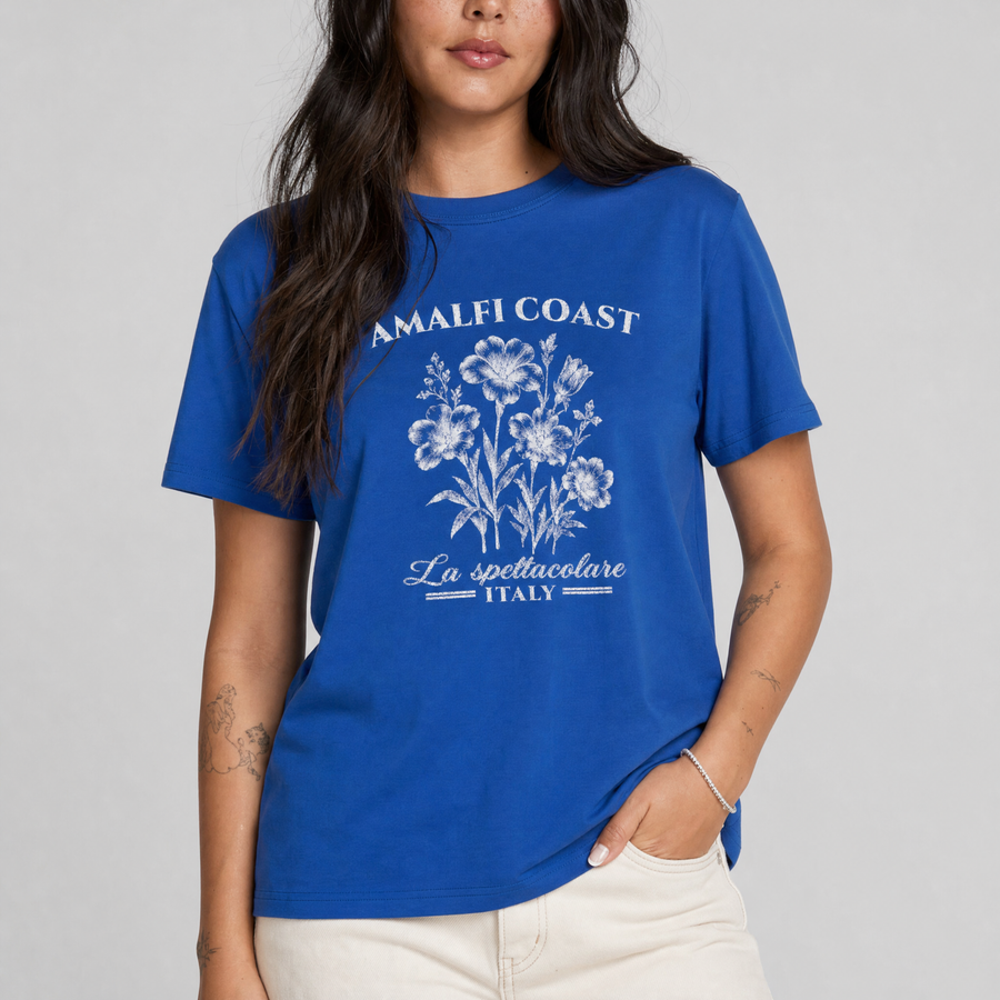 Amalfi Coast Floral — Graphic Tee