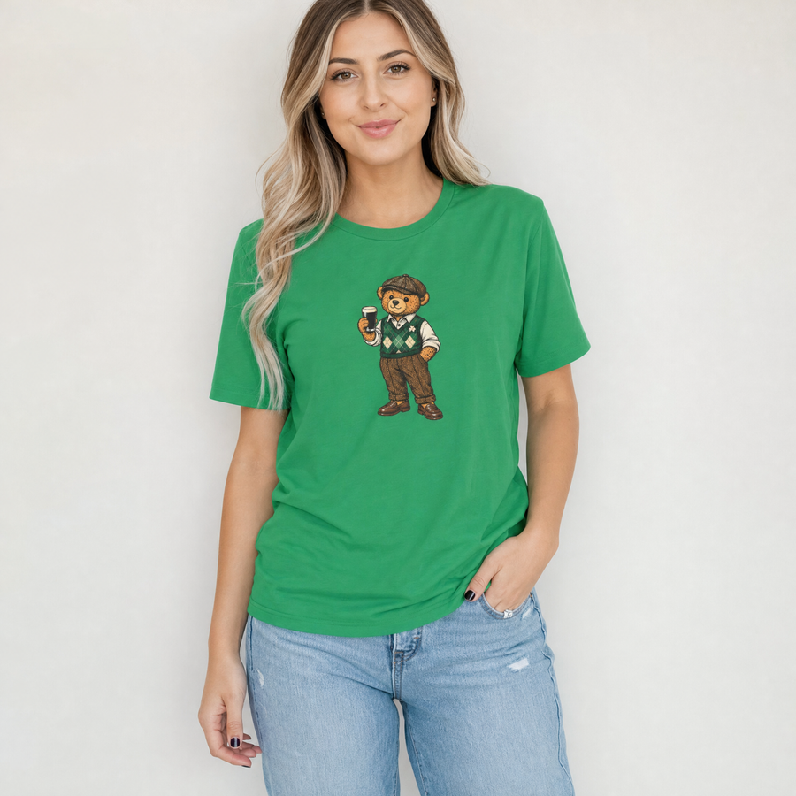 Lucky Bear T-Shirt – Cute St. Patrick’s Day Graphic Tee