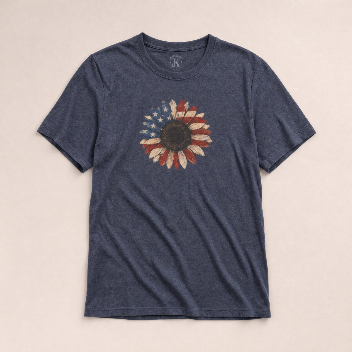 Americana Sunflower Graphic Tee