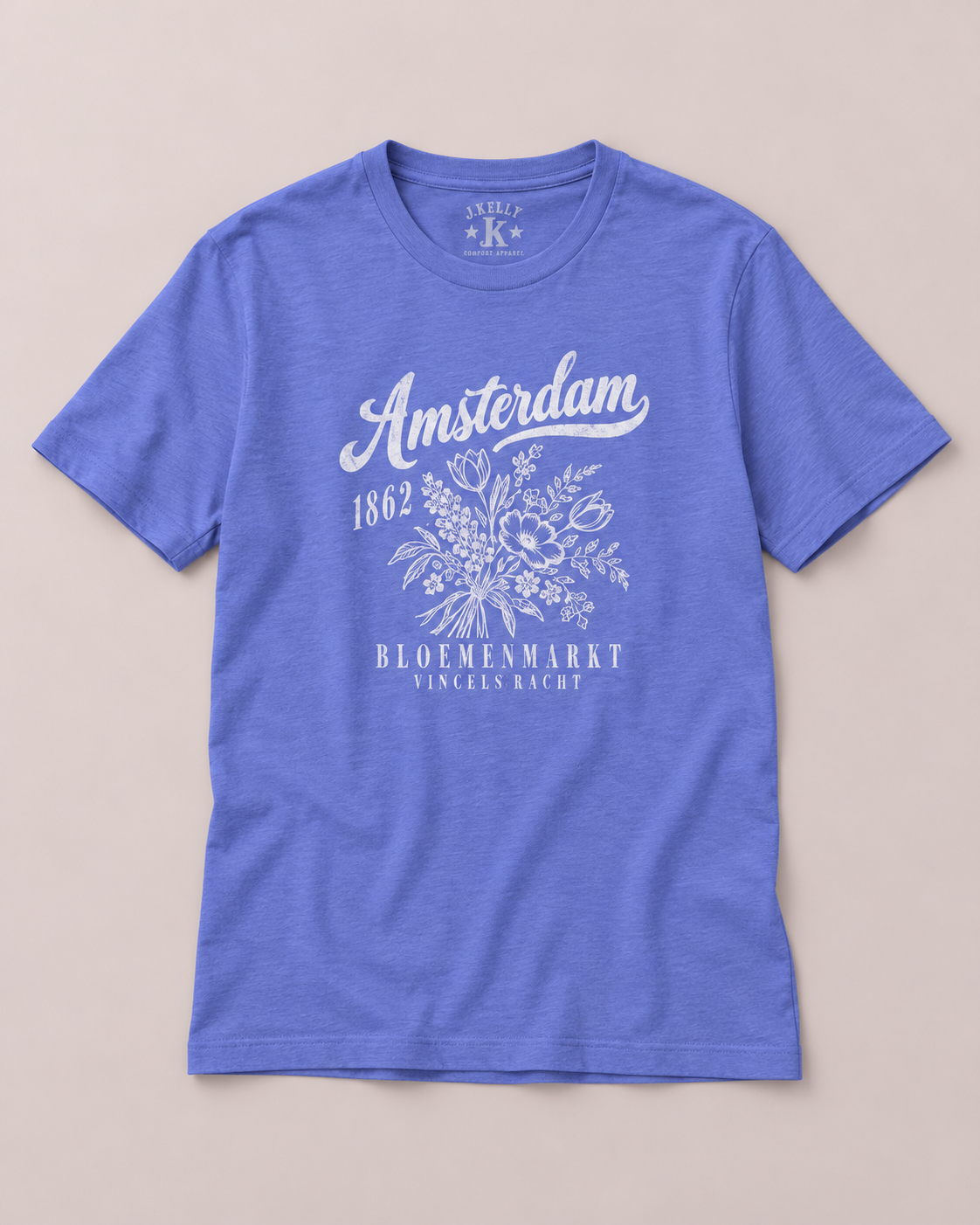 Amsterdam Flower Market Graphic Tee