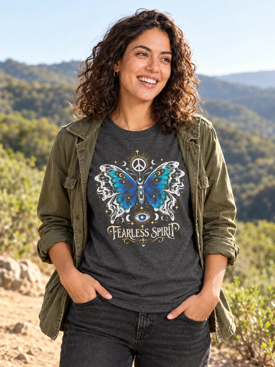 Fearless Spirit Butterfly T-Shirt