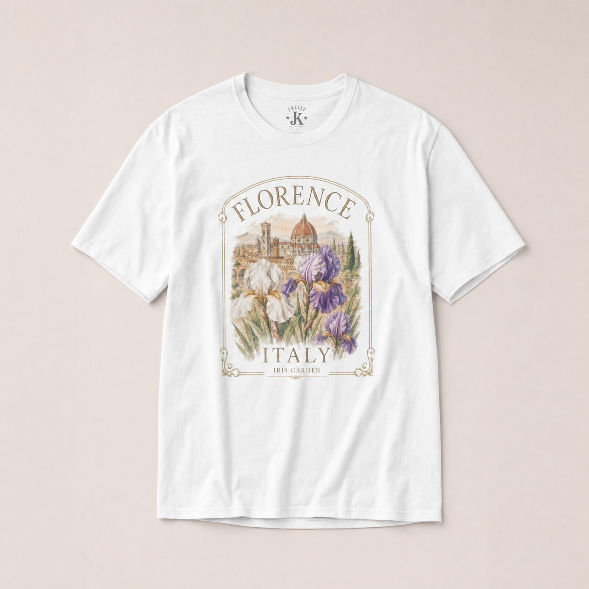 Florence Iris Garden graphic tee – view 2