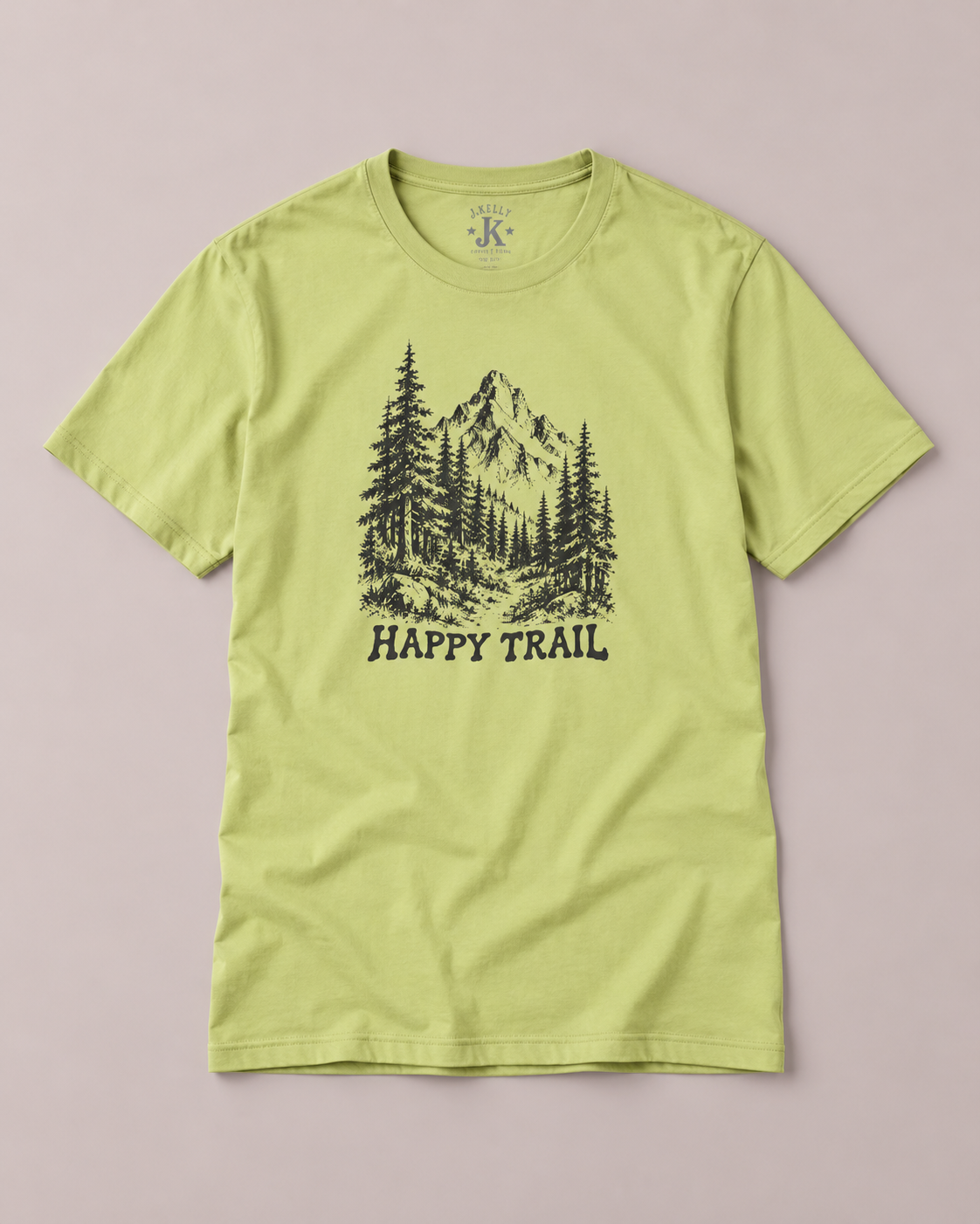 Happy Trail Mountain Graphic Tee