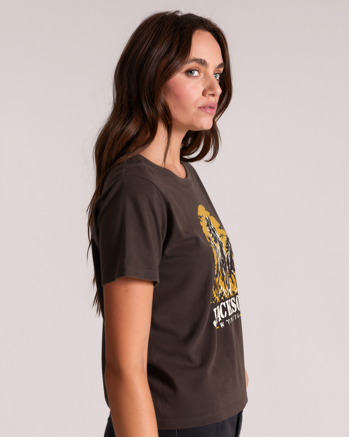 Jackson Wyoming Wild Horses Graphic Tee