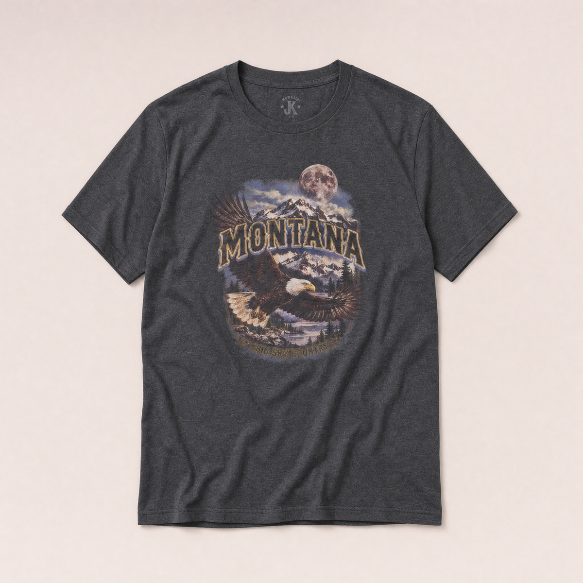 Montana Wilderness Eagle Graphic Tee