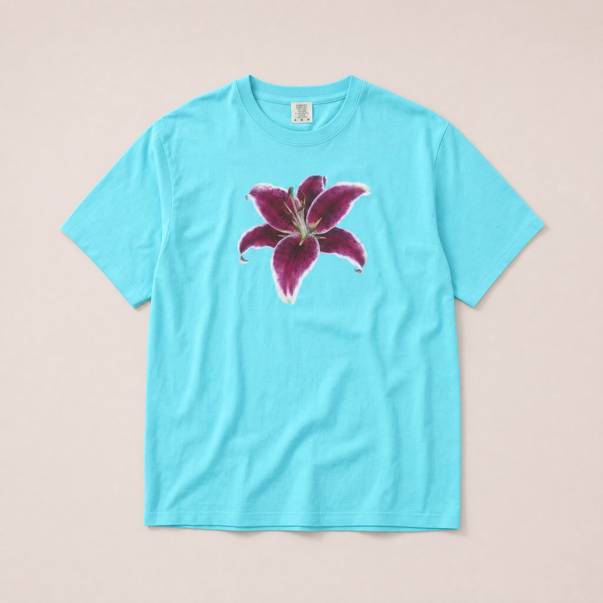 Pink Lily Floral graphic tee – view 2