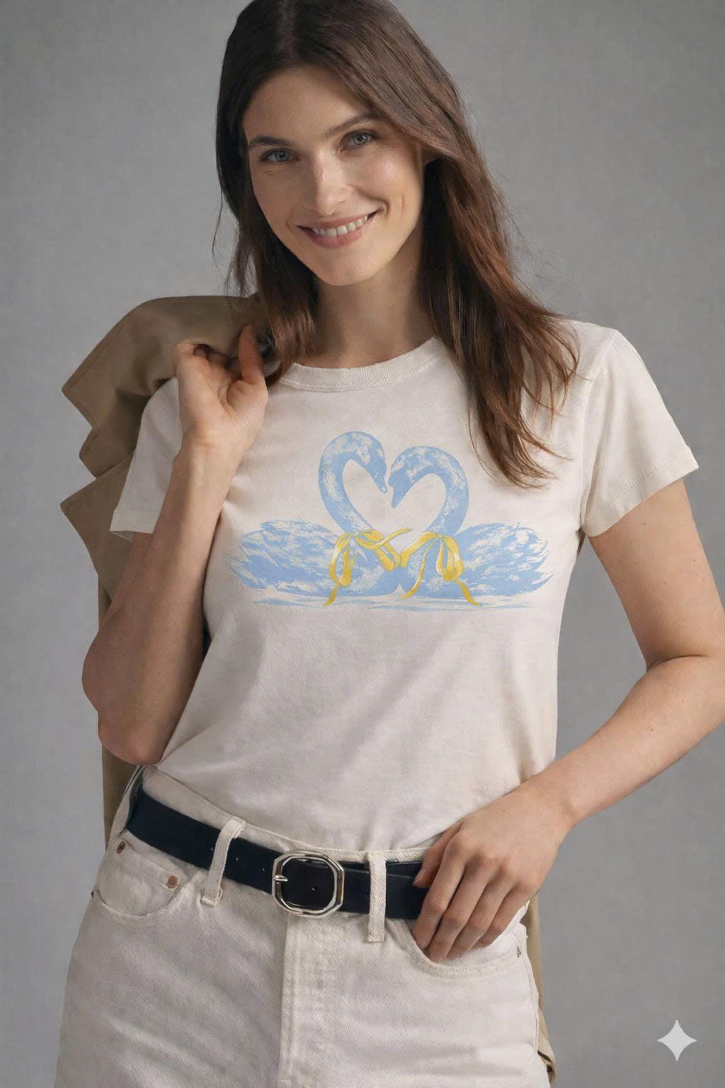 Kissing Swan Tee