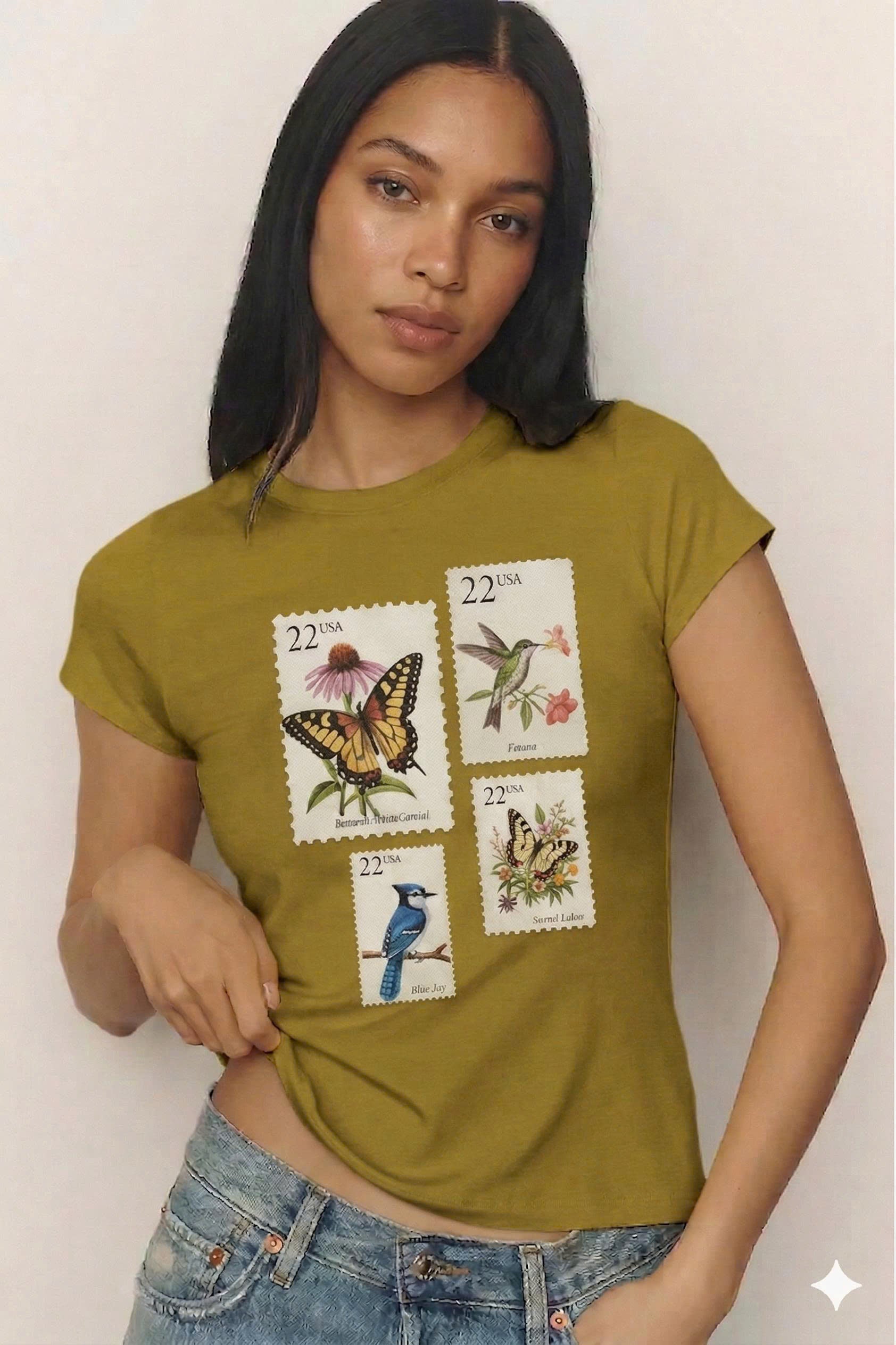 Postage Stamp Tee